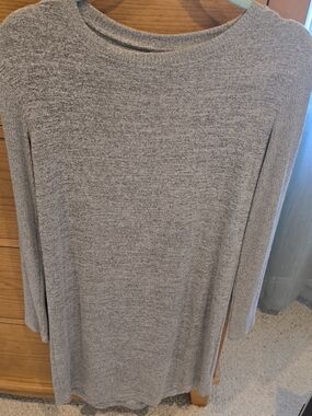 A New Day Gray Crewneck Sweaterdress, Women's XS